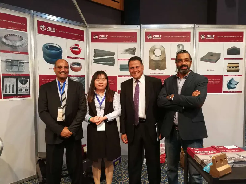 ZL Crusher Parts exhibition booth