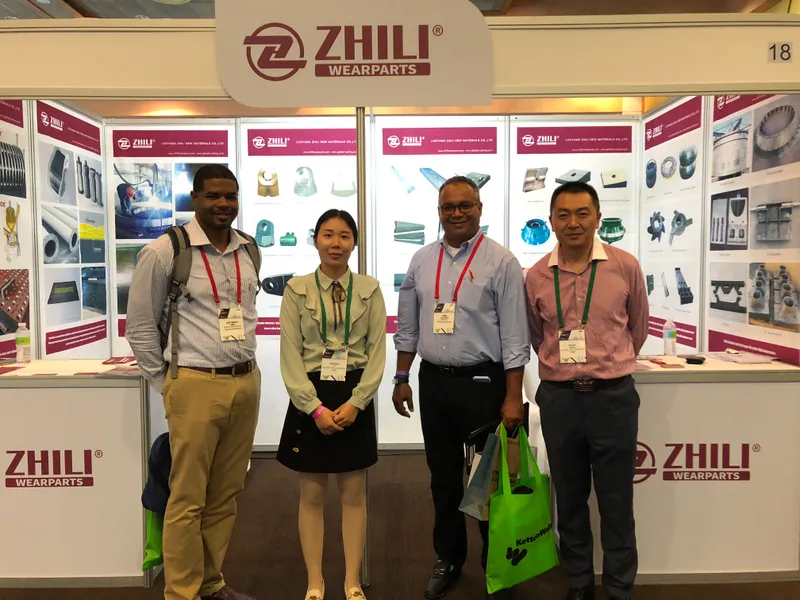 ZL Crusher Parts exhibition booth